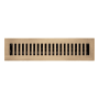 Signature Hardware 2-1/4" x 12" Brass Floor or Wall Register Antique Brass