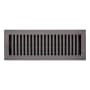 Signature Hardware 4" x 10" Brass Floor or Wall Register Oil Rubbed Bronze