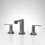 Signature Hardware Sefina 1.2 GPM Widespread Bathroom Faucet with Pop-Up Drain Assembly Gunmetal