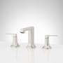 Signature Hardware Sefina 1.2 GPM Widespread Bathroom Faucet with Pop-Up Drain Assembly Brushed Nickel