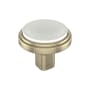 Signature Hardware Anberlin 1-3/8 Inch Mushroom Cabinet Knob Golden Champagne