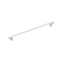 Signature Hardware Anberlin 24 Inch Center to Center Appliance Pull - Matte White Handle Golden Champagne