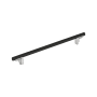 Signature Hardware Anberlin 10-1/16 Inch Center to Center Bar Cabinet Pull Polished Chrome