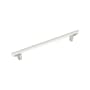 Signature Hardware Anberlin 10-1/16 Inch Center to Center Bar Cabinet Pull Polished Nickel