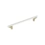 Signature Hardware Anberlin 8-13/16 Inch Center to Center Bar Cabinet Pull Golden Champagne