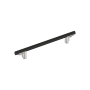 Signature Hardware Anberlin 7-9/16 Inch Center to Center Bar Cabinet Pull Polished Nickel