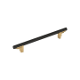 Signature Hardware Anberlin 7-9/16 Inch Center to Center Bar Cabinet Pull Champagne Bronze