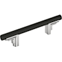 Signature Hardware Anberlin 3-3/4 Inch Center to Center Bar Cabinet Pull Polished Chrome