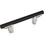 Signature Hardware Anberlin 3-3/4 Inch Center to Center Bar Cabinet Pull Polished Nickel