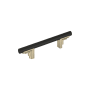Signature Hardware Anberlin 3-3/4 Inch Center to Center Bar Cabinet Pull Golden Champagne