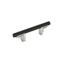 Signature Hardware Anberlin 3 Inch Center to Center Bar Cabinet Pull Polished Nickel