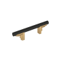 Signature Hardware Anberlin 3 Inch Center to Center Bar Cabinet Pull Champagne Bronze