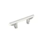 Signature Hardware Anberlin 3 Inch Center to Center Bar Cabinet Pull Polished Nickel
