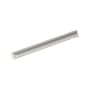 Signature Hardware Gilderoy 12-5/8 Inch Center to Center Cup Cabinet Pull Satin Nickel