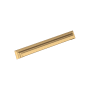 Signature Hardware Gilderoy 8-13/16 Inch Center to Center Cup Cabinet Pull Champagne Bronze
