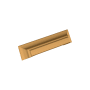 Signature Hardware Gilderoy 3-3/4 Inch Center to Center Cup Cabinet Pull Brushed Gold
