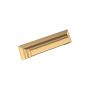 Signature Hardware Gilderoy 3-3/4 Inch Center to Center Cup Cabinet Pull Champagne Bronze