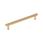 Signature Hardware Gilderoy 12 Inch Center to Center Appliance Pull Champagne Bronze
