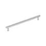 Signature Hardware Gilderoy 12-5/8 Inch Center to Center Bar Cabinet Pull Polished Chrome