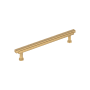 Signature Hardware Gilderoy 7-9/16 Inch Center to Center Bar Cabinet Pull Champagne Bronze