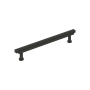 Signature Hardware Gilderoy 7-9/16 Inch Center to Center Bar Cabinet Pull Matte Black