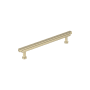 Signature Hardware Gilderoy 6-5/16 Inch Center to Center Bar Cabinet Pull Golden Champagne