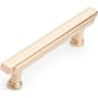 Signature Hardware Gilderoy 3-3/4 Inch Center to Center Bar Cabinet Pull Champagne Bronze