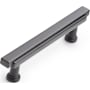 Signature Hardware Gilderoy 3-3/4 Inch Center to Center Bar Cabinet Pull Matte Black