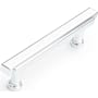 Signature Hardware Gilderoy 3-3/4 Inch Center to Center Bar Cabinet Pull Polished Chrome