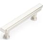 Signature Hardware Gilderoy 3-3/4 Inch Center to Center Bar Cabinet Pull Satin Nickel