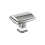Signature Hardware Inigo 1-1/16 Inch Rectangular Cabinet Knob Polished Chrome