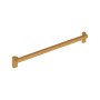 Signature Hardware Matilde 12-5/8 Inch Center to Center Handle Cabinet Pull Brushed Gold