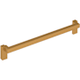 Signature Hardware Matilde 10-1/16 Inch Center to Center Handle Cabinet Pull Brushed Gold