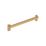 Signature Hardware Matilde 8-13/16 Inch Center to Center Handle Cabinet Pull Champagne Bronze