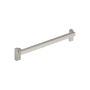 Signature Hardware Matilde 8-13/16 Inch Center to Center Handle Cabinet Pull Satin Nickel