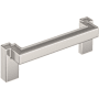 Signature Hardware Matilde 3-3/4 Inch Center to Center Drop Cabinet Pull Polished Nickel