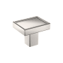 Signature Hardware Matilde 1 Inch Rectangular Cabinet Knob Polished Nickel