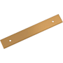 Signature Hardware 5-1/16 Inch Center to Center Cabinet Pull Backplate Brushed Gold