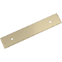 Signature Hardware 3-3/4 Inch Center to Center Cabinet Pull Backplate Golden Champagne