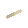 Signature Hardware 3-3/4 Inch Center to Center Cabinet Pull Backplate Golden Champagne