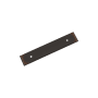 Signature Hardware 3-3/4 Inch Center to Center Cabinet Pull Backplate Oil Rubbed Bronze