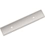 Signature Hardware 3" Center to Center Contemporary Cabinet Pull Backplate Polished Nickel