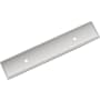Signature Hardware 3" Center to Center Contemporary Cabinet Pull Backplate Polished Chrome