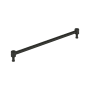 Signature Hardware Orwell 12-5/8 Inch Center to Center Handle Cabinet Pull Matte Black