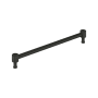 Signature Hardware Orwell 10-1/16 Inch Center to Center Handle Cabinet Pull Matte Black