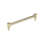 Signature Hardware Orwell 7-9/16 Inch Center to Center Handle Cabinet Pull Golden Champagne