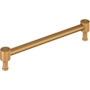 Signature Hardware Orwell 7-9/16 Inch Center to Center Handle Cabinet Pull Brushed Gold