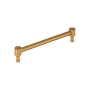 Signature Hardware Orwell 7-9/16 Inch Center to Center Handle Cabinet Pull Brushed Gold