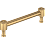Signature Hardware Orwell 5-1/16 Inch Center to Center Handle Cabinet Pull Champagne Bronze