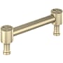 Signature Hardware Orwell 3-3/4 Inch Center to Center Handle Cabinet Pull Golden Champagne
